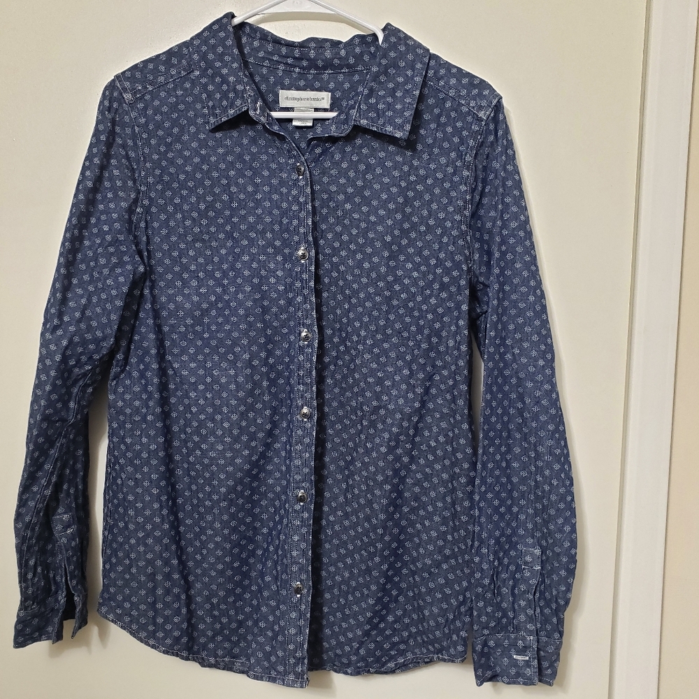 Women's Christopher and Banks denim top
